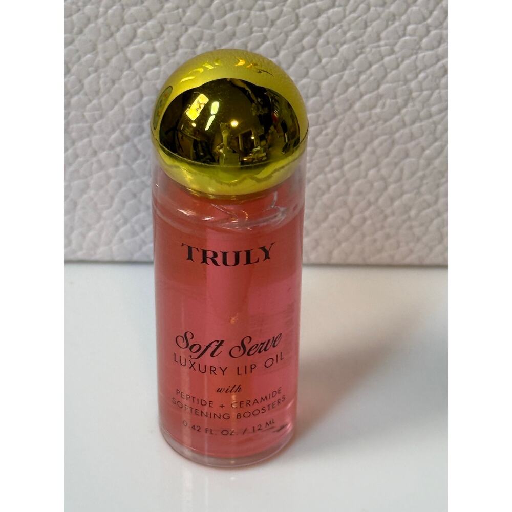 Truly Soft Serve Luxury Lip Oil with Peptide + Ceremide Softening Boosters-NEW - Picture 6 of 6
